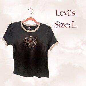 Levi’s Vintage Logo Ringer Tee | Size L